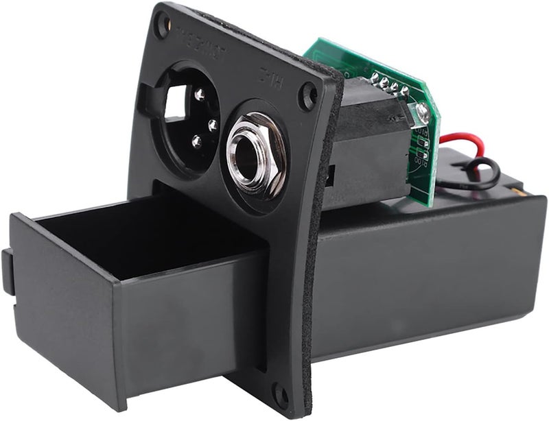 Dilwe Acoustic Guitar 5-Band EQ Equalizer with Pickup Tuner, for Acoustic Guitar, Ukulele, Bass and Other Musical Instruments - Image 4